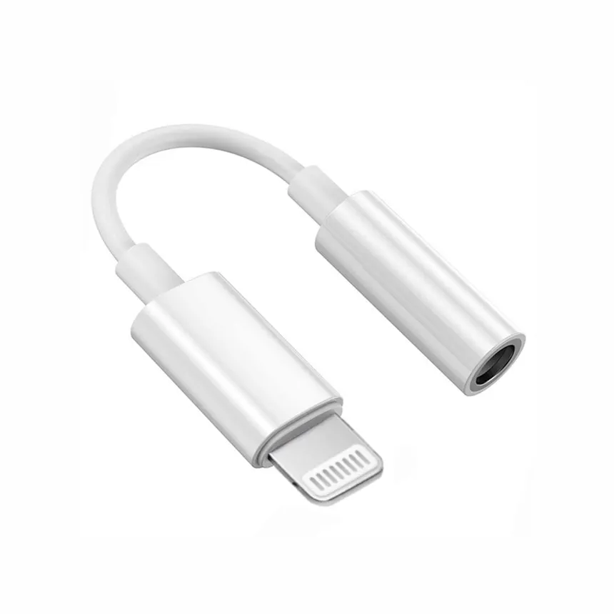 Adaptador Jack 3.5mm Auricular a Lightning Iphone