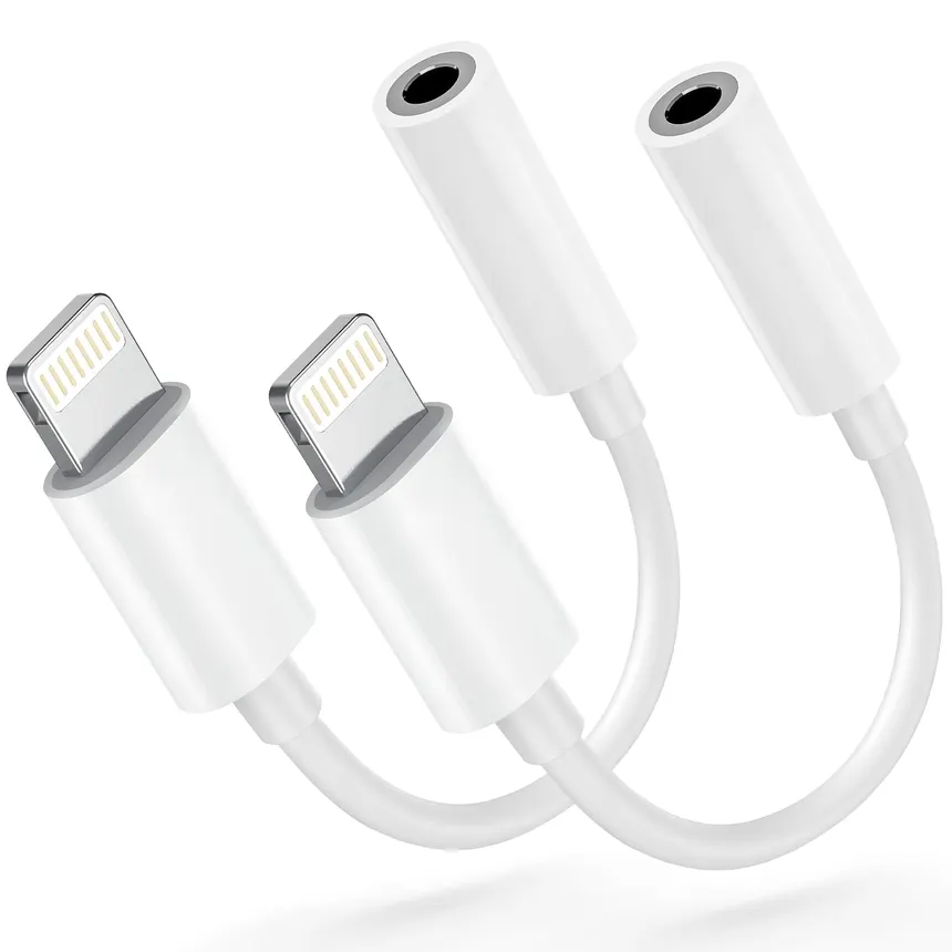 Adaptador Jack 3.5mm Auricular a Lightning Iphone - Image 2